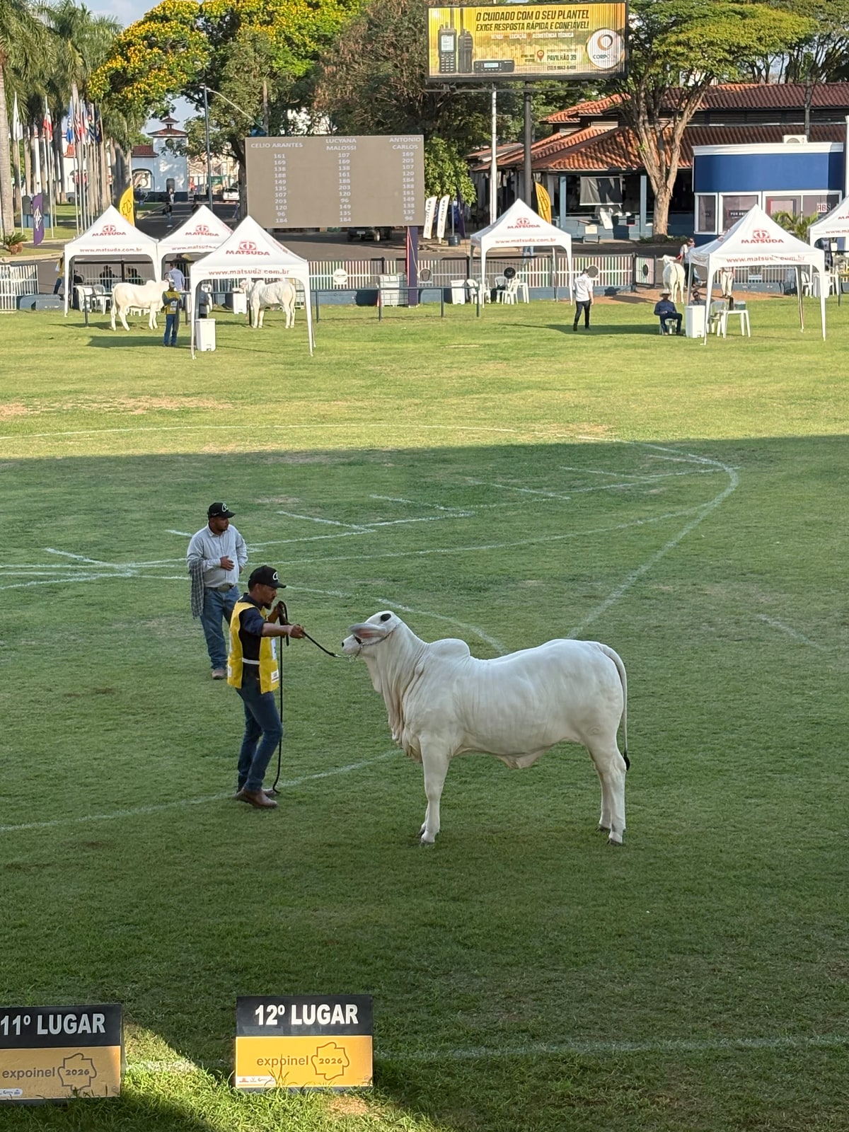 Ética FIV CBA na pista da 55ª Expoinel Nacional, em Uberaba